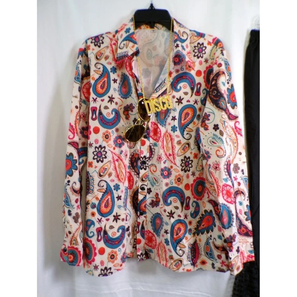 N/A 1970s paisley